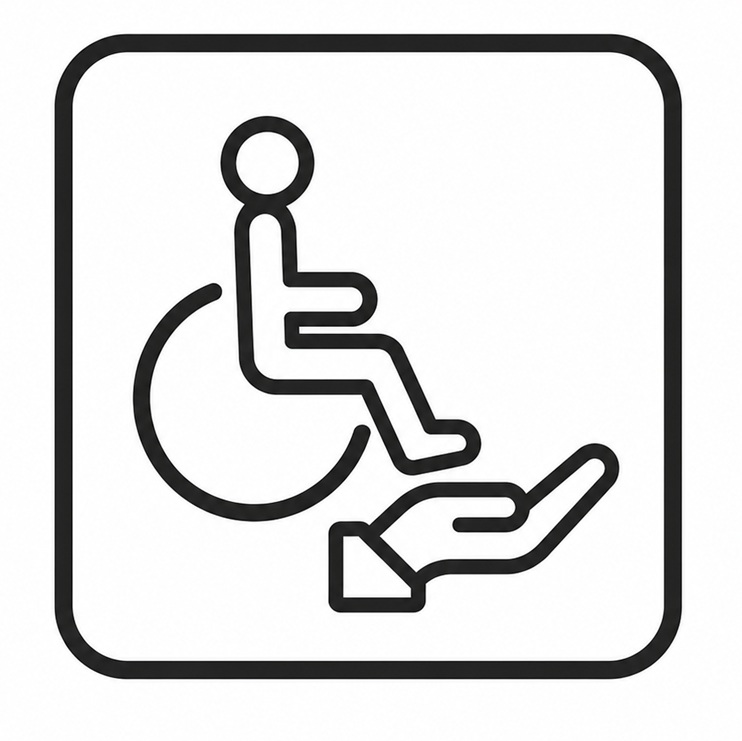 Please give priority to guests with disabilities.